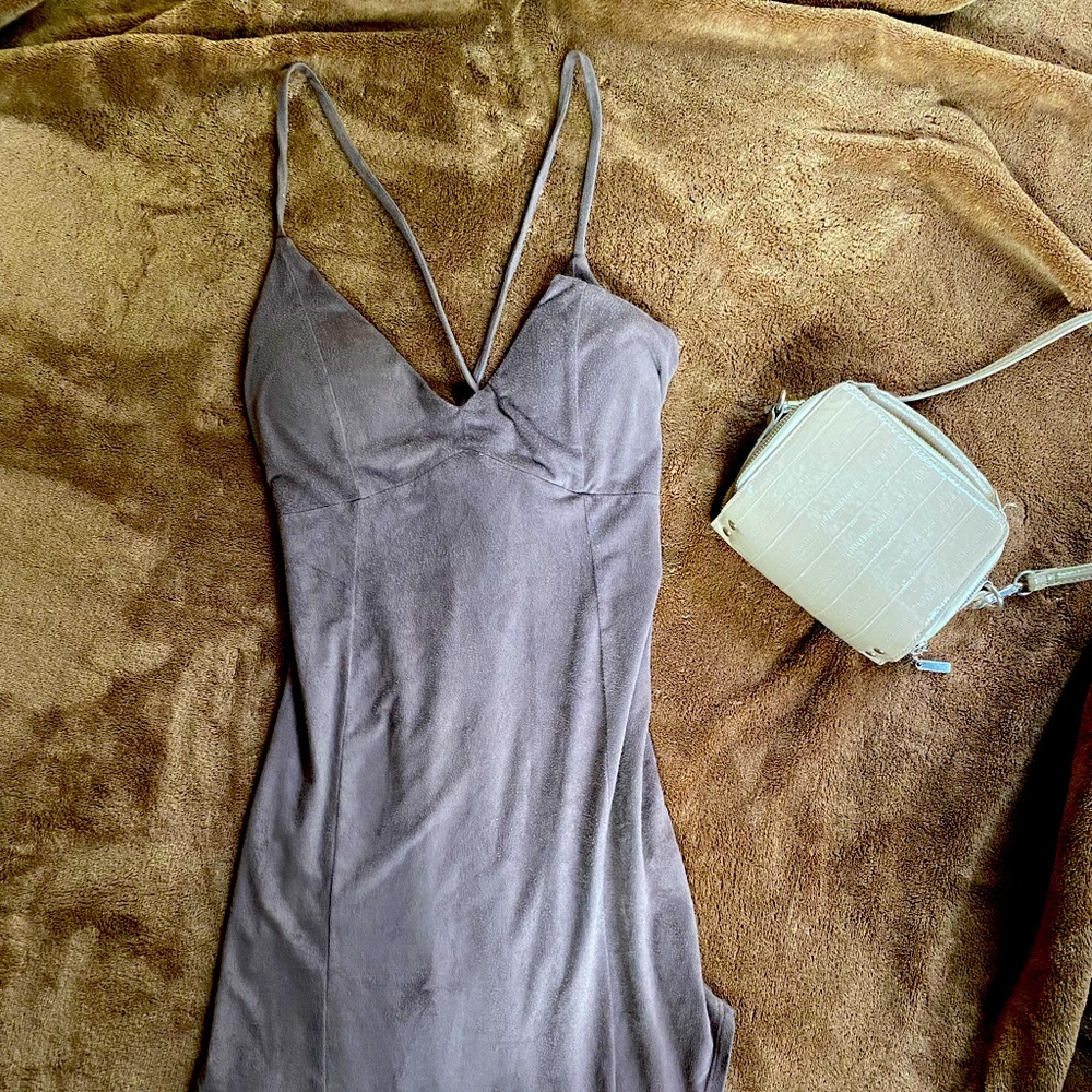 WINDSOR MAUVE COLOR SOFT DRESS